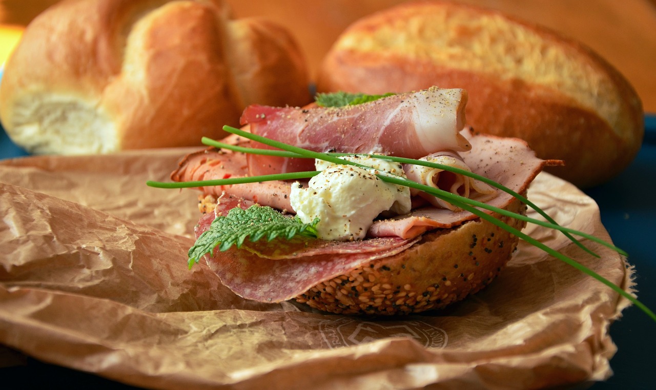 Toasts de jambon de montagne